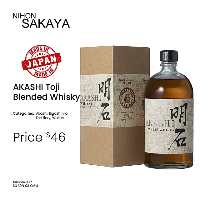 AKASHI Toji Blended Whisky Price $46